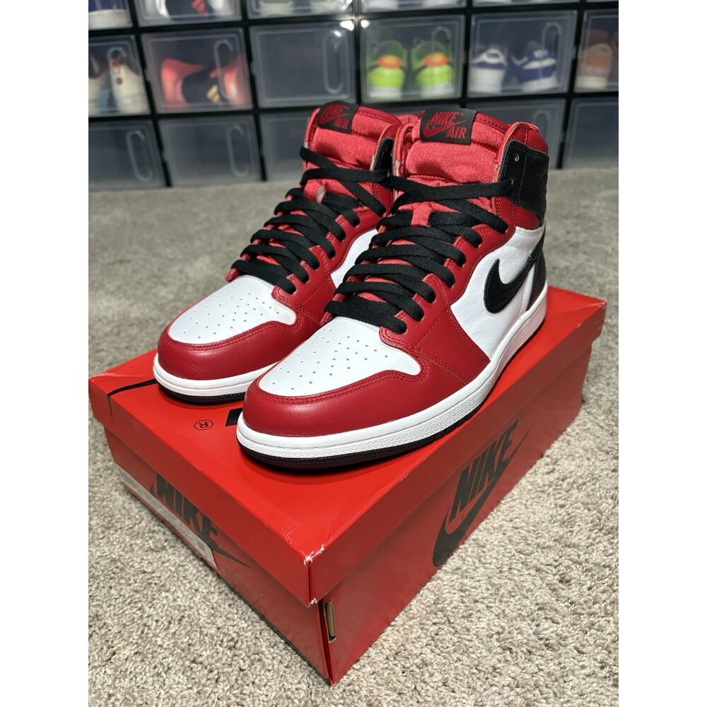 Nike Air Jordan 1 Retro High OG Satin Snake CD0461-601 Women's Size 11.5 - Picture 5 of 9